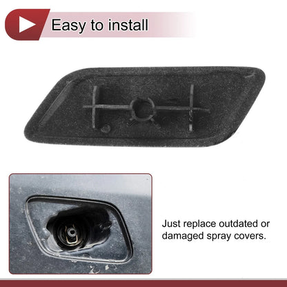Front Right Washer Nozzle Cover for Lexus RX350 (2012-2014) - Black 1 x Cap