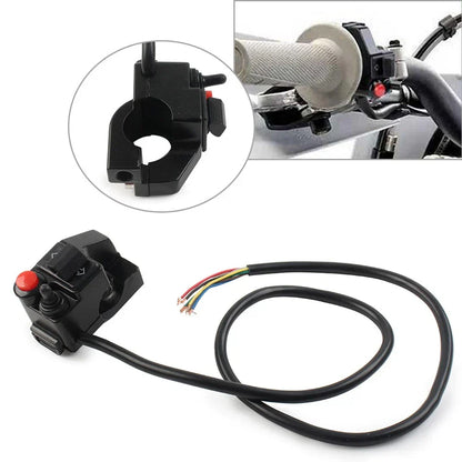 12V Motorcycle Handlebar Switch Button for Horn Turn Signal Fog Lamp Headlight