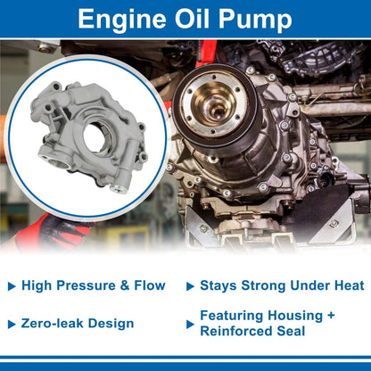 Engine Oil Pump for CHRYSLER 300 2009-2023 - High-Pressure Performance Pump