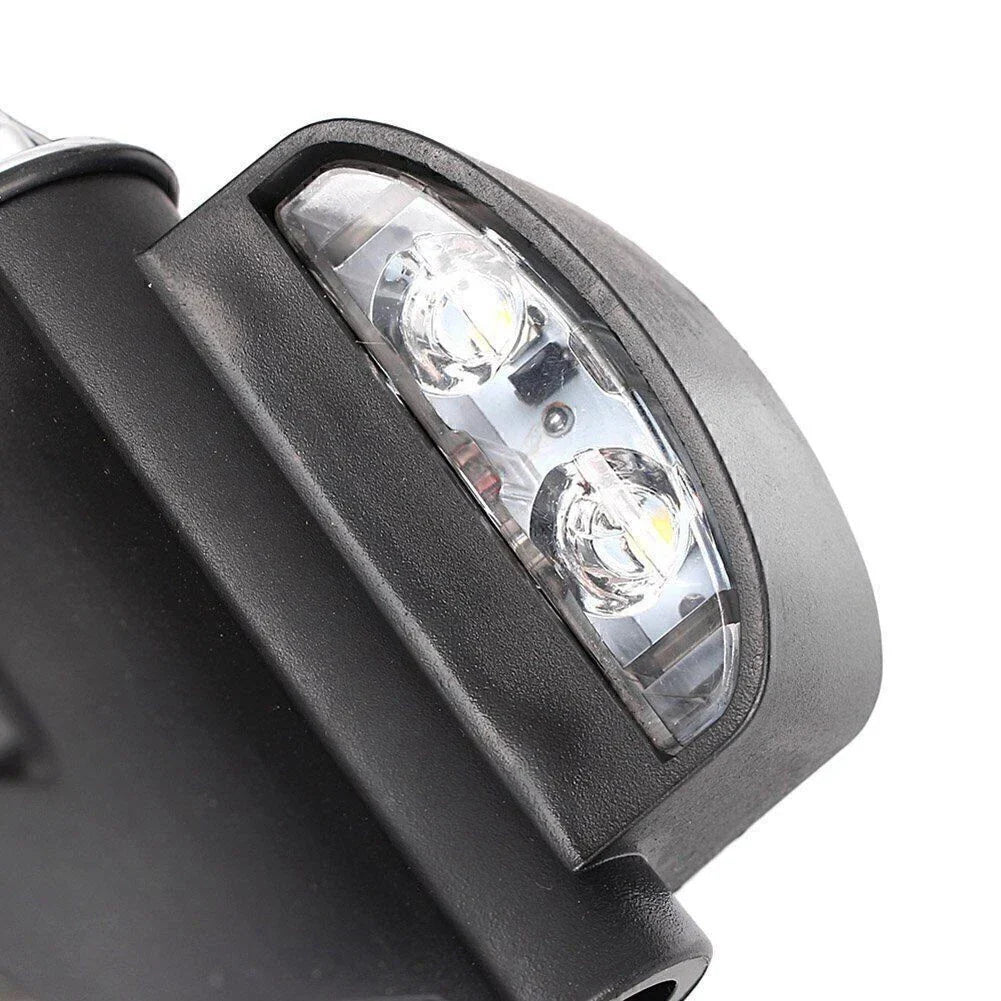 LED Light License Plate Side Mount for Harley Sportster XL883 XL1200 (2004-2023)