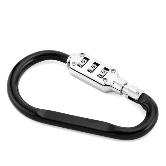 3-Digit Combination Lock with T-Bar Tool for Universal Motorcycle Helmet