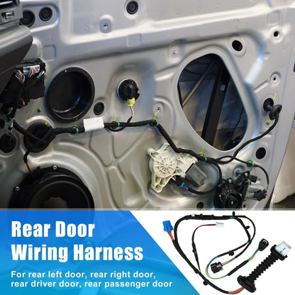 Rear Door Harness with Connector for Dodge RAM 1500 2500 3500 4500 (2010-2023)
