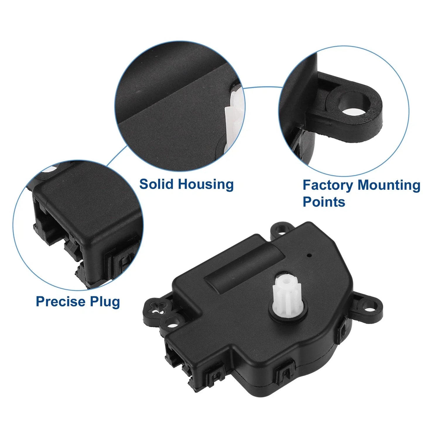 2 x HVAC Blend Door Actuators for Dodge Durango (2011-2013)