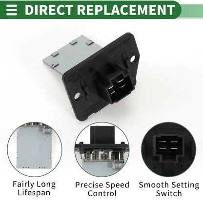 HVAC Blower Motor Resistor for Hyundai Terracan, Kia Sorento (2001-2009)