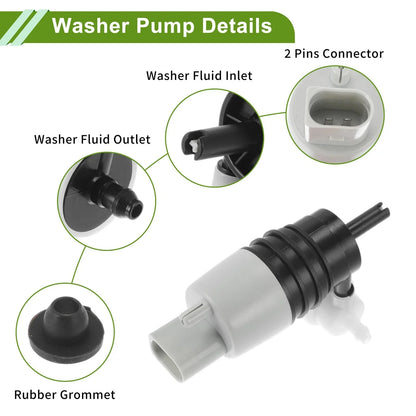 Windshield Washer Pump w/Grommet for Mercedes Benz G63 AMG (2013-2023)