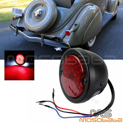 Tail Light Assembly for Ford Model 33-36, 40 Base Car, Red Lens (1933-1936)