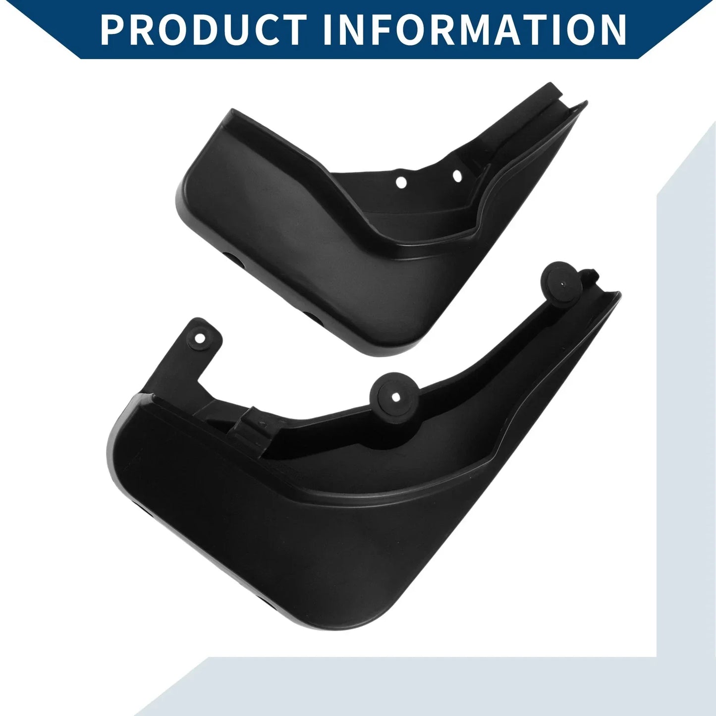 Mud Flaps Splash Guards for Mercedes-Benz E Class 2014-2015 (2 x)