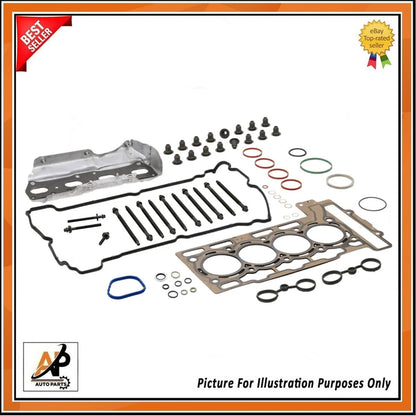 Head Gasket Kit and Head Bolt Set for MINI Cooper S R56 R57 R58 (2007–2015)