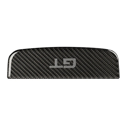 Carbon Fiber Interior Storage Box Trim Cover for Ford Mustang (2015-2019)