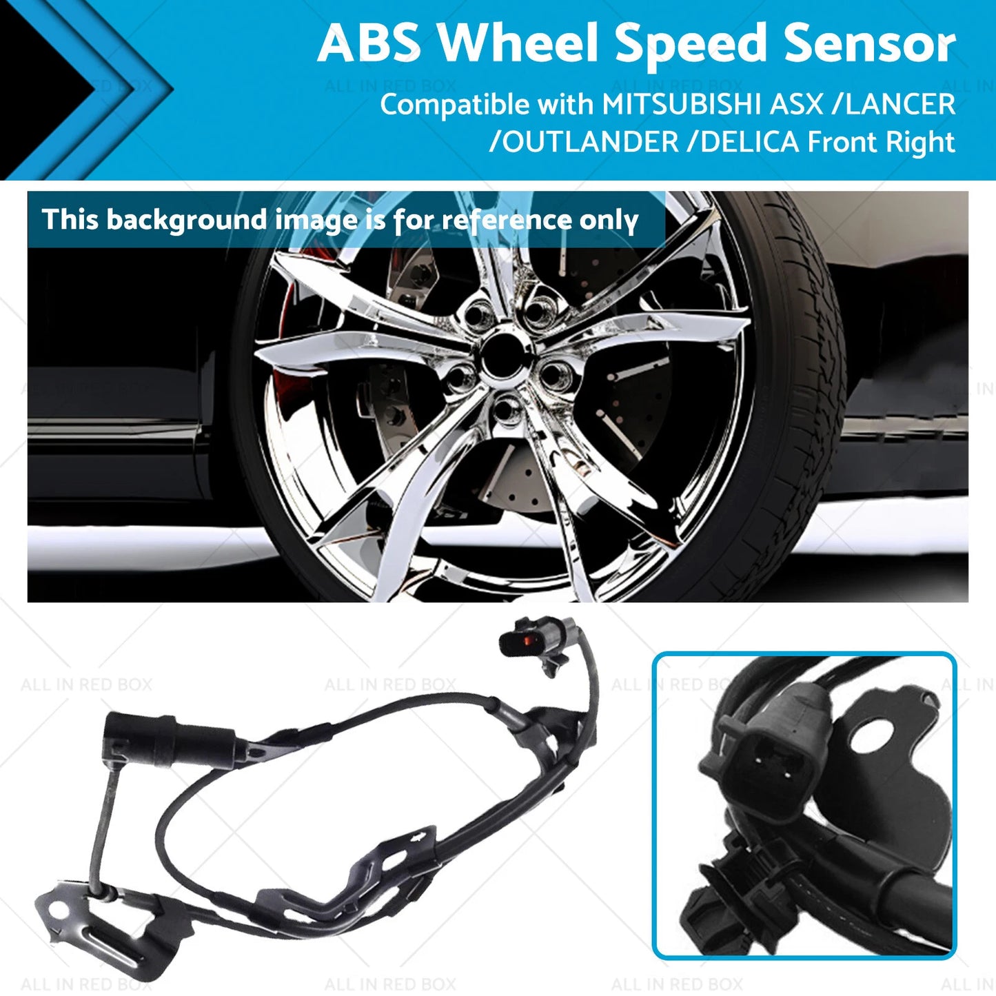 ABS Wheel Speed Sensor for MITSUBISHI ASX LANCER Front Right (2010-2023)