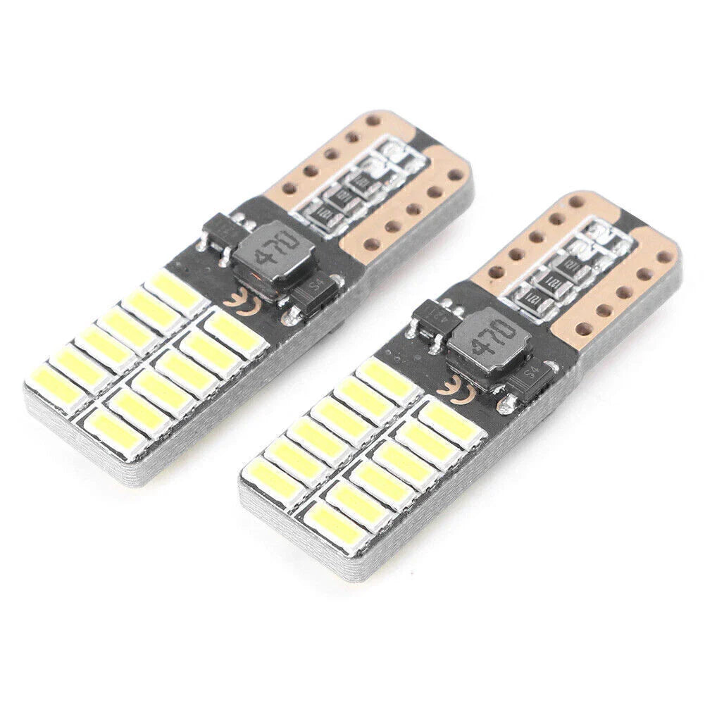 LED Light Canbus Error Free White Side Marker Lamp T10 W5W