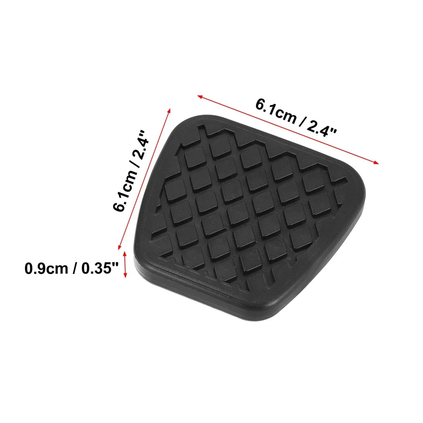 2 x Brake Clutch Pedal Pad Covers for Honda Accord Civic (2003-2012)
