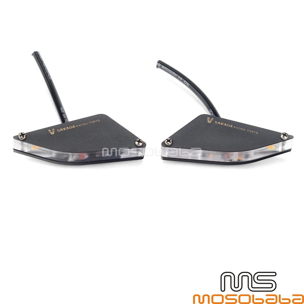 LED Mirror Block Off Turn Signals for Ducati Panigale V2 V4 (2018-2021)