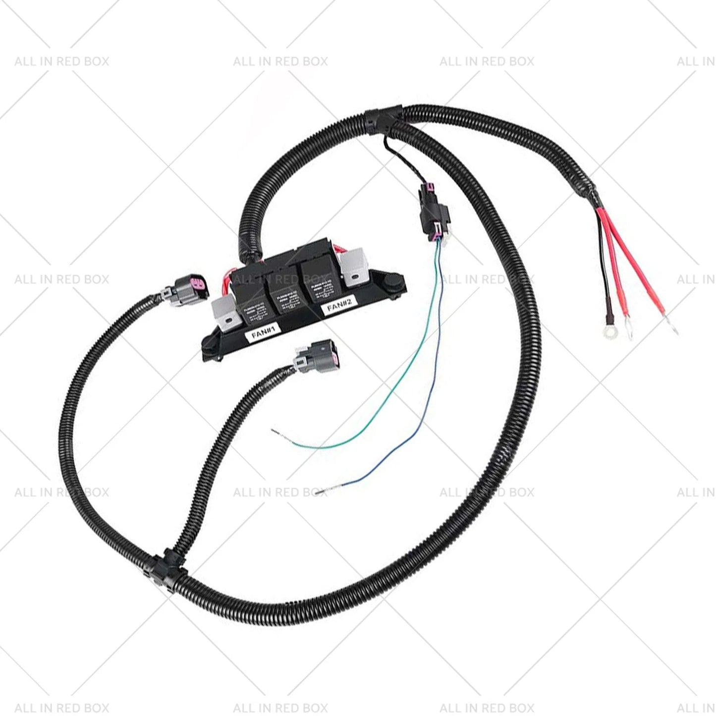 Dual Speed Electric Fan Control Wiring Harness for Chevy Silverado (2007-2013)
