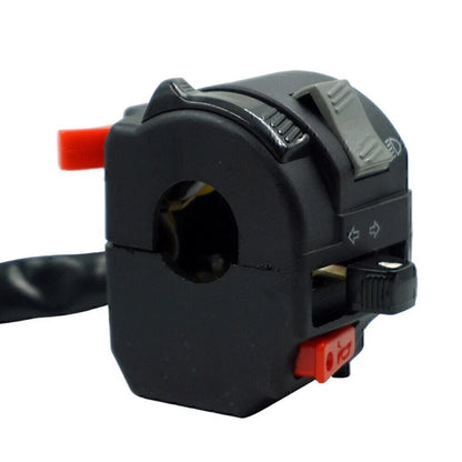 7/8" Handlebar Horn Button Turn Signal Fog Light Switch for Motorcycle
