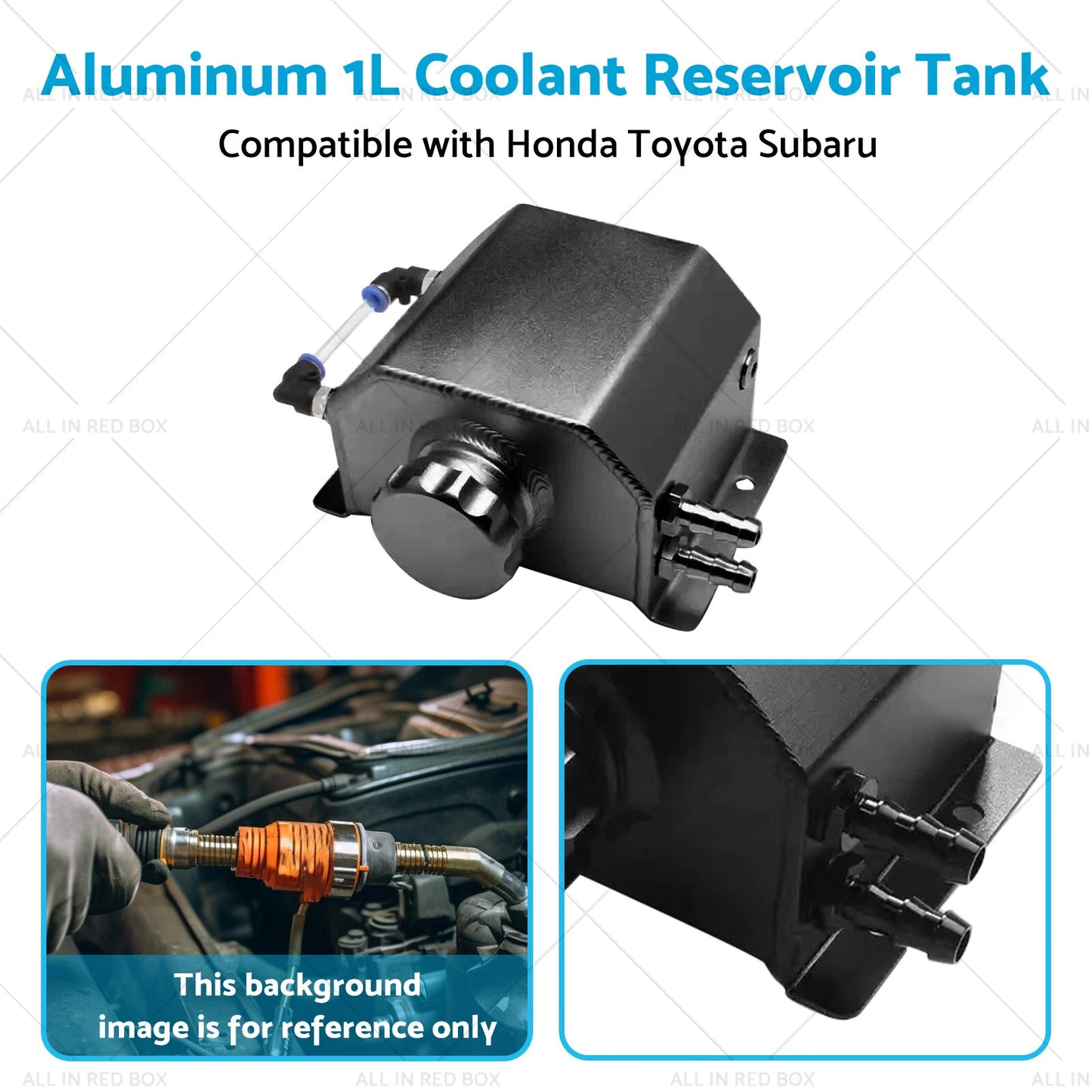 Aluminum Coolant Reservoir Tank