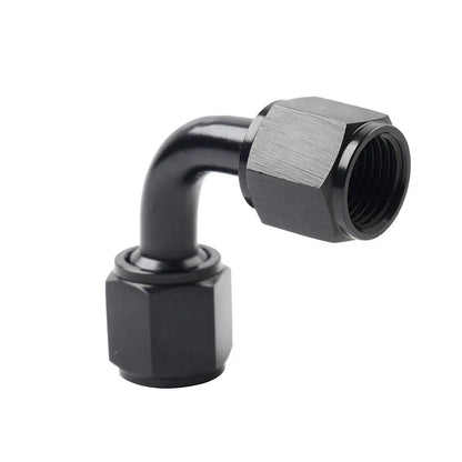 6AN Female to Female 90�� Swivel Coupler Fitting Adapter Connector
