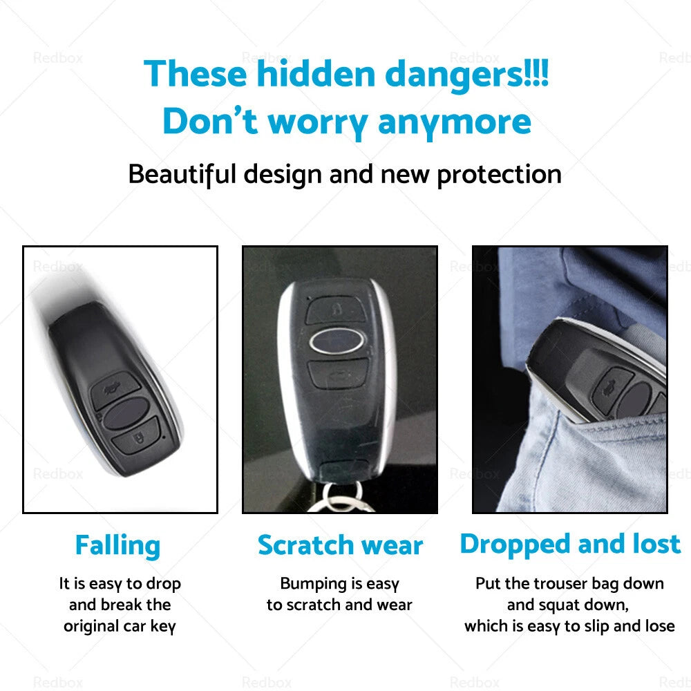Remote Key Fob Case Cover for Subaru BRZ Forester Outback Impreza WRX (2013-2023)