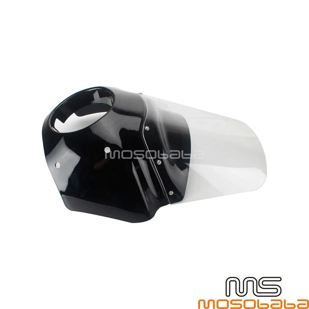 1X Club Style Headlight Fairing for Harley Dyna Street Bob (2006-2023)