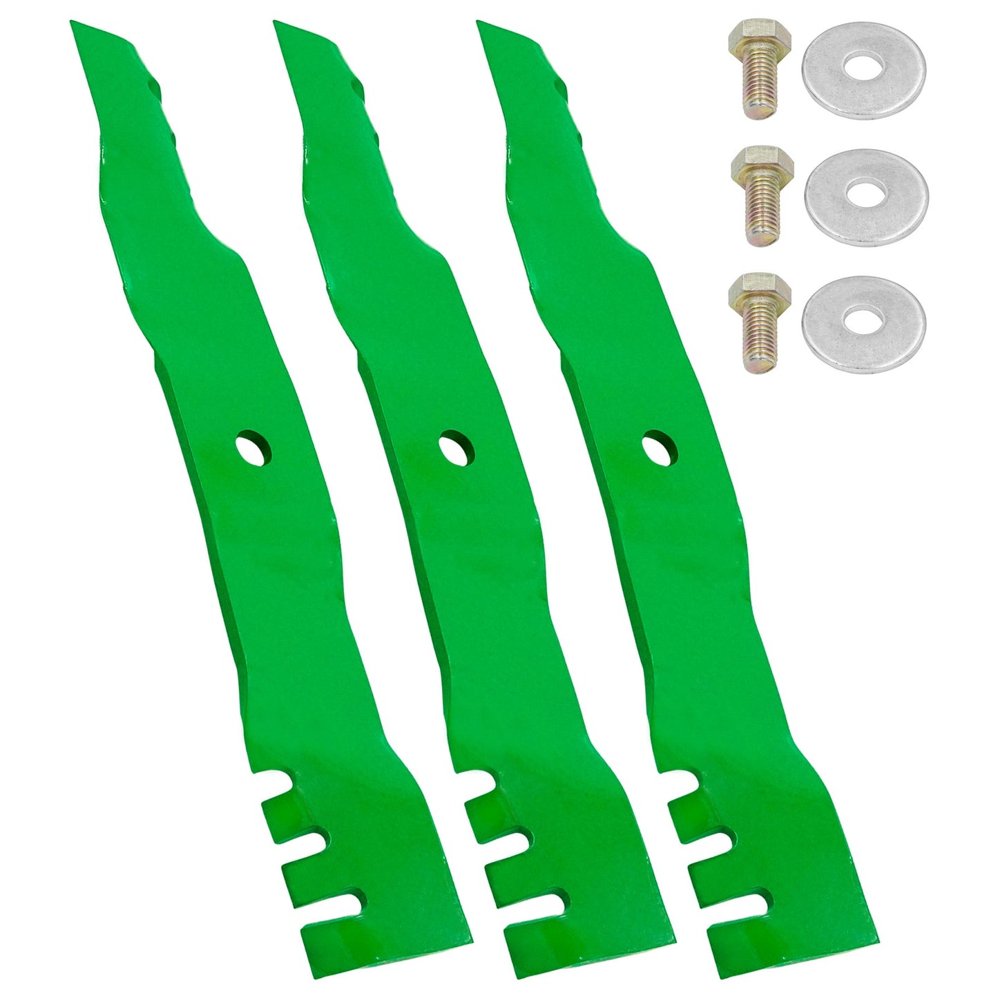 48 Inch Deck Blade with Bolt Replacement for Hustler FasTrak SDX (2016–2024)
