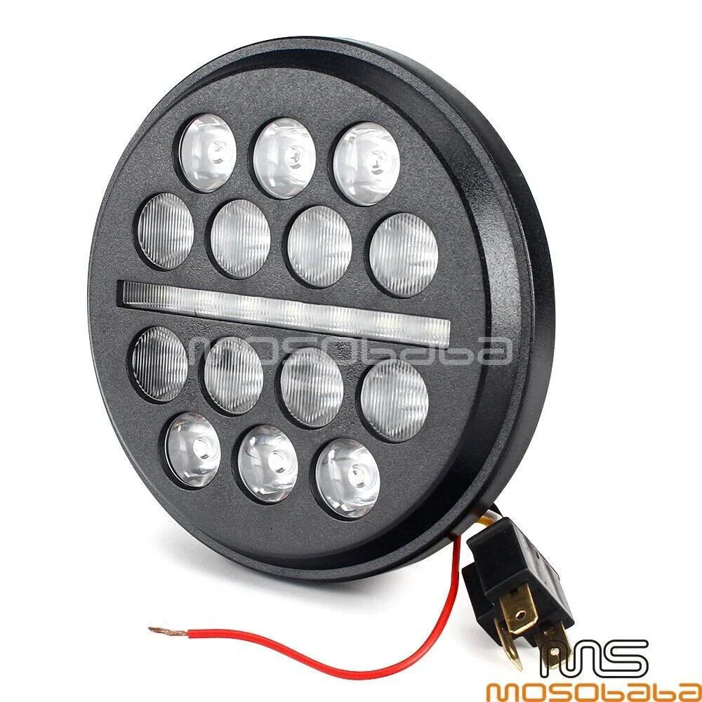 5.75'' LED Headlight for Harley Low Rider FXRS Road King FLHR Softail (1984-2023)