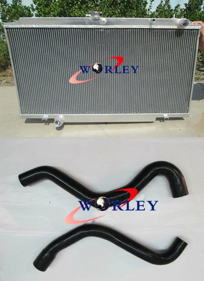 Aluminum Radiator & Hose for Nissan Patrol GU Y61 2.8L 3.0L (1999-on)