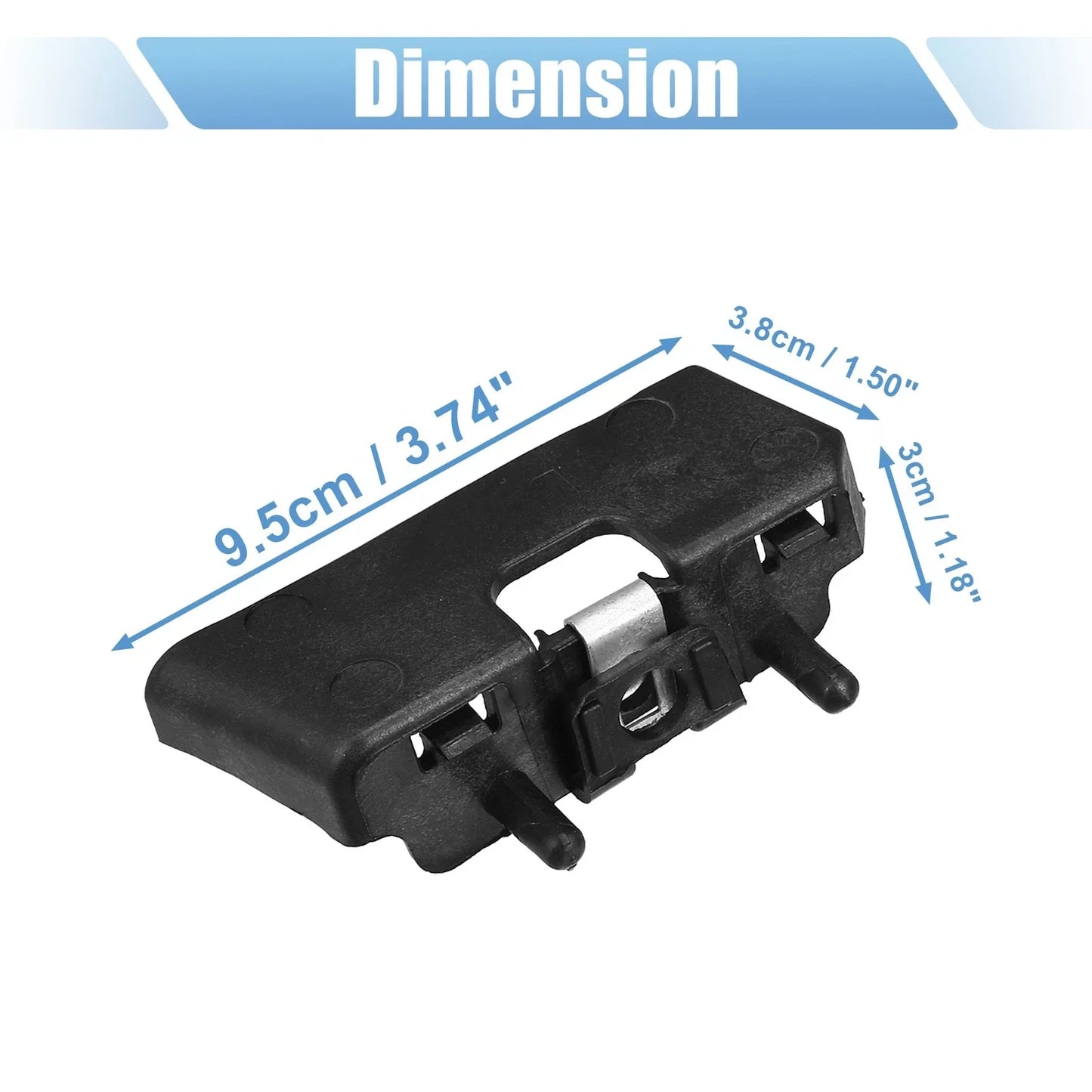 Left & Right Front Bumper Brackets for Dodge Ram 1500 (2019-2023)