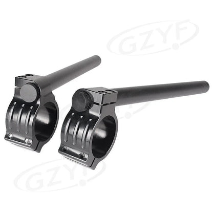 22mm & 7/8" Clip-On Handlebars w/ Adjustable Clamps for 45mm Fork Tube