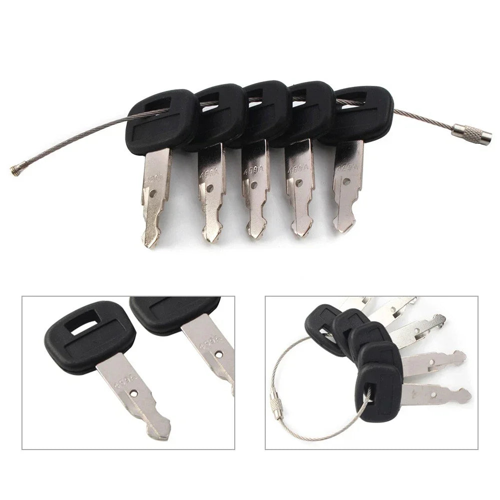 10 x Ignition Keys for Kubota Mini Excavator (No Year Specified)