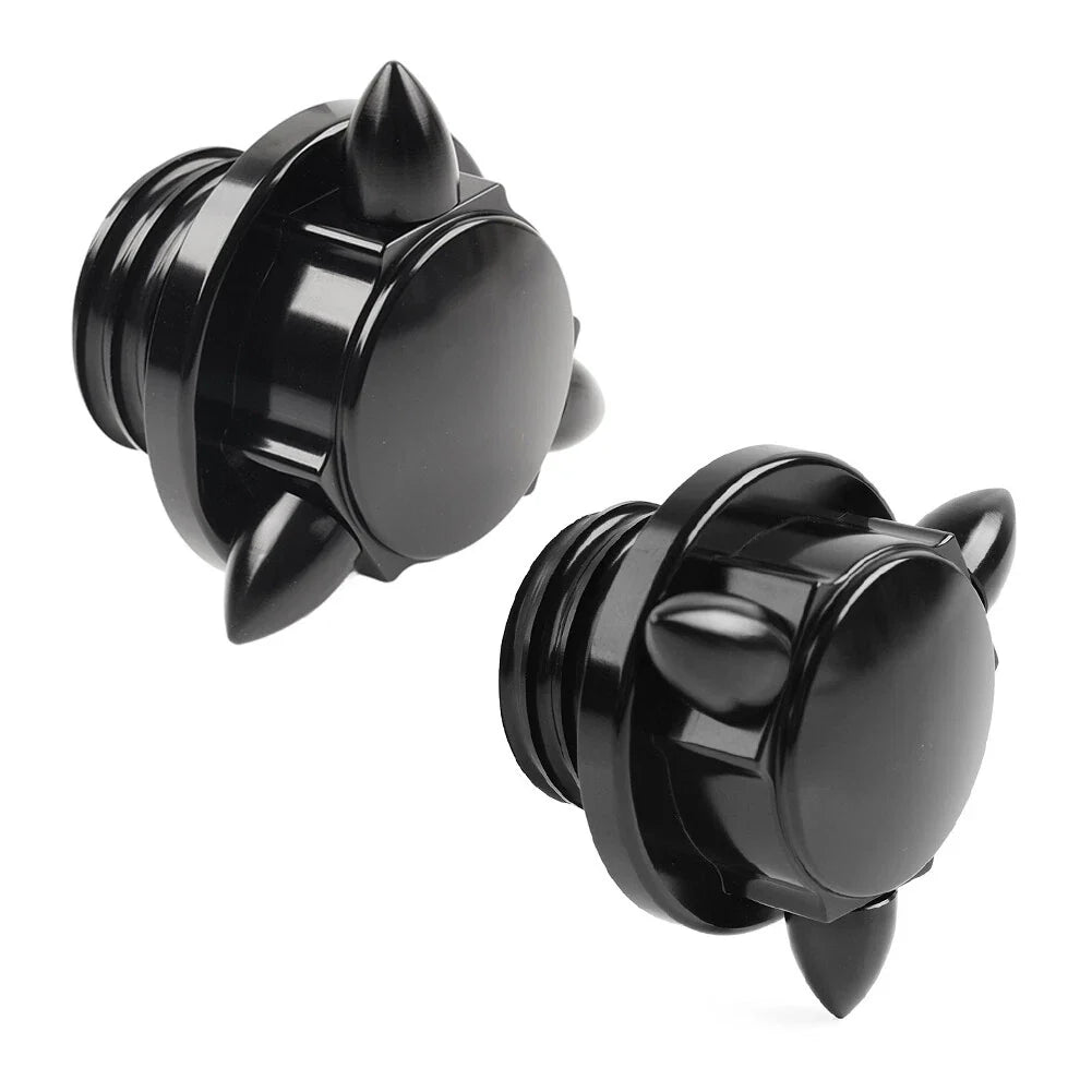 Thread Gas Cap Fuel Tank Covers for Harley Softail, Road King, Sportster