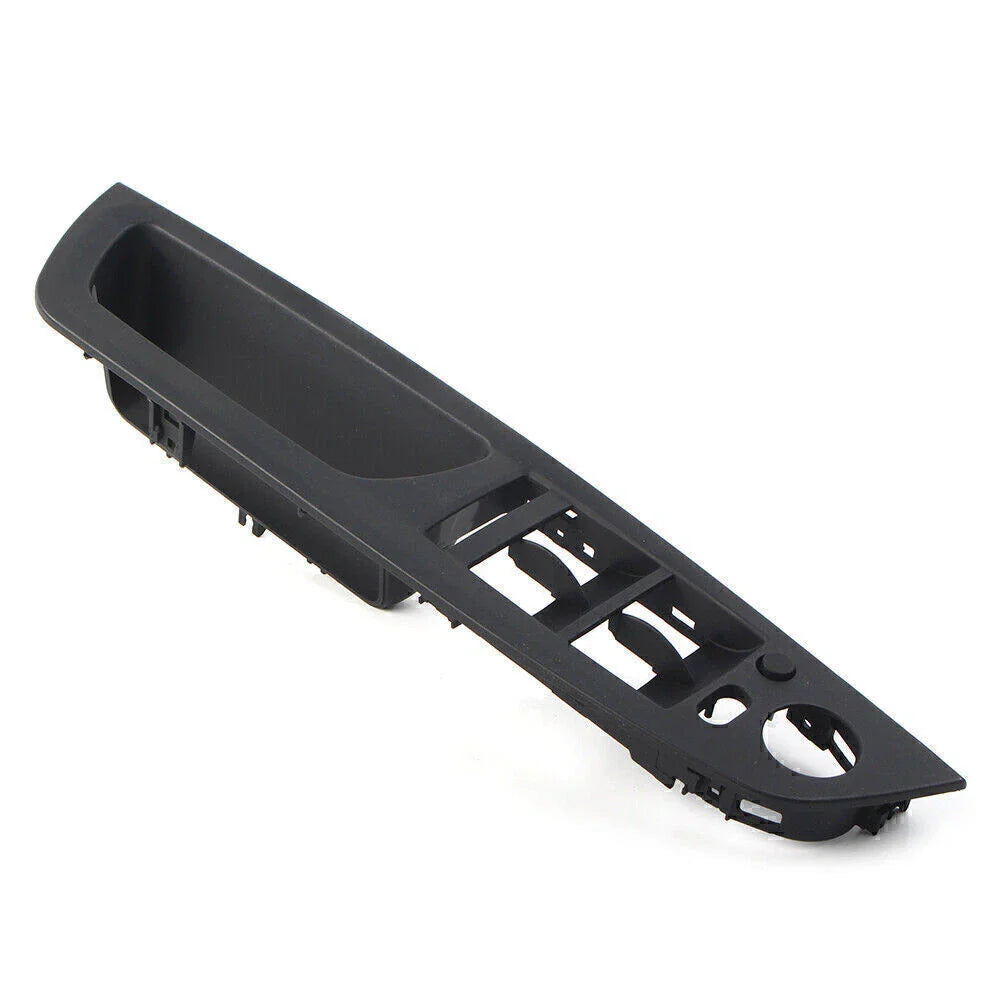 Inner Door Handle Trim Cover for BMW X5 X6 E70 LHD ABS Black (2007-2013)