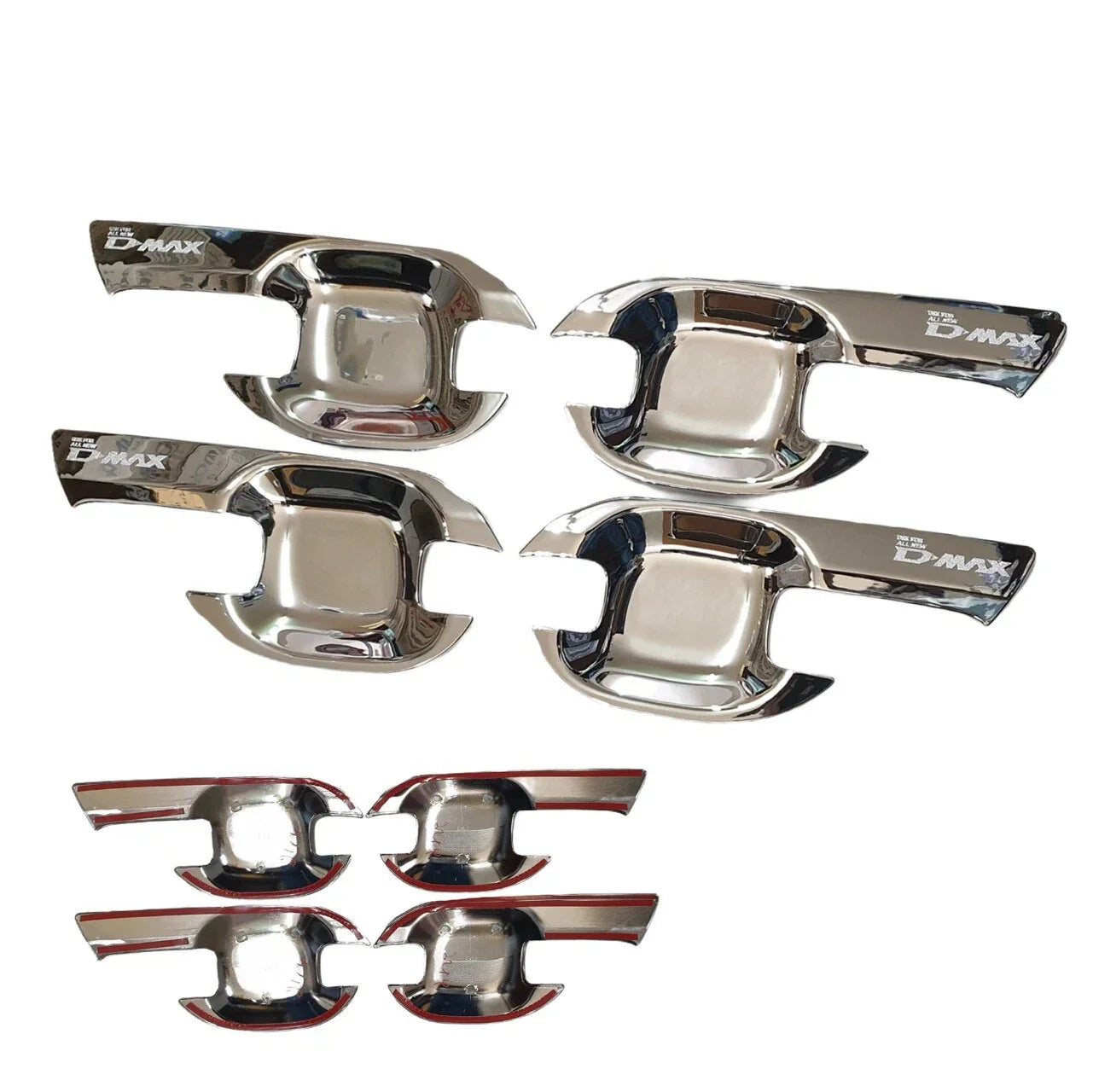 Chrome Door Handle Insert Bowl Cover Trim for Isuzu D-Max RG01 (2020-2022)