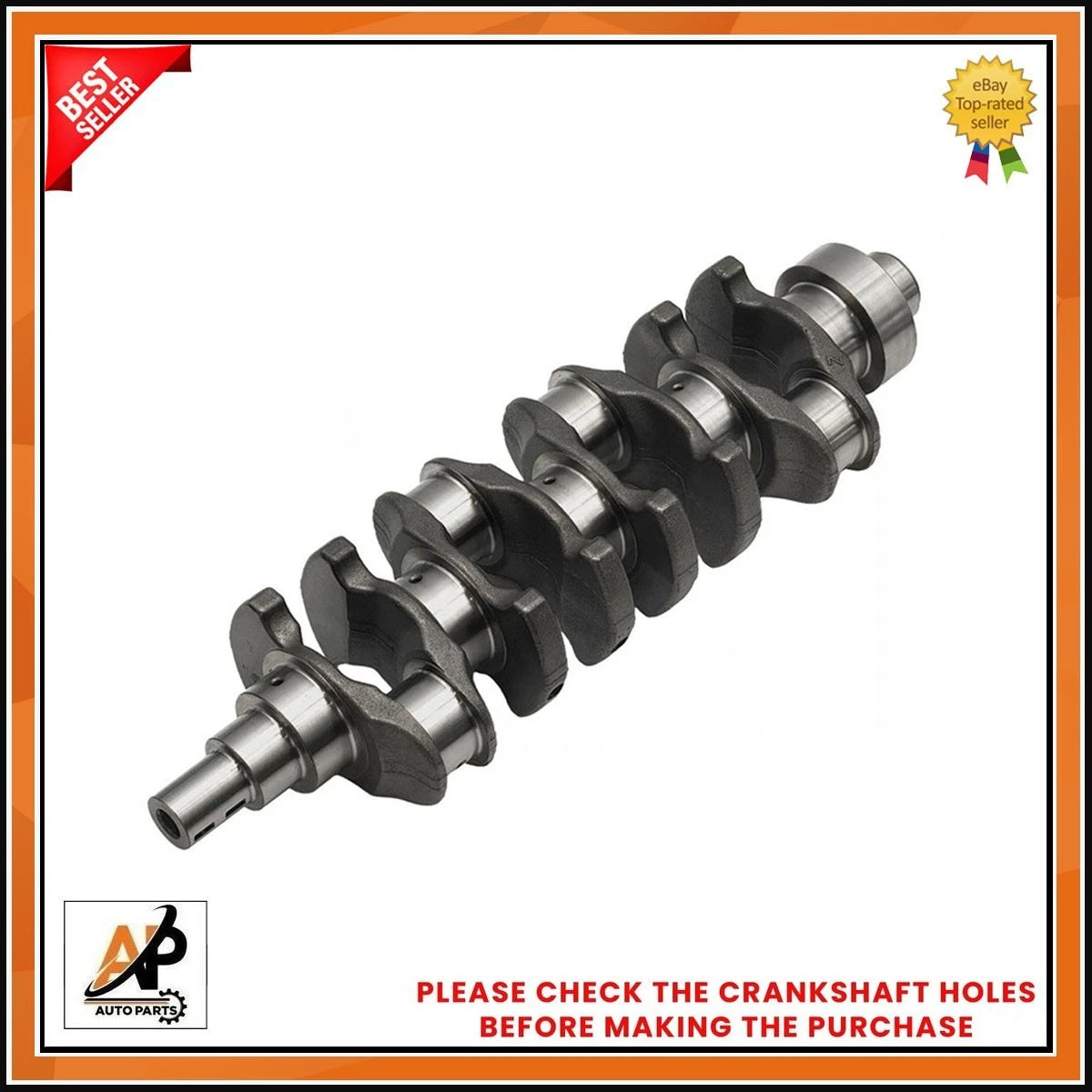 Crankshaft Nitrate Heavy Duty Replacement for Toyota Hilux (2005–2015)
