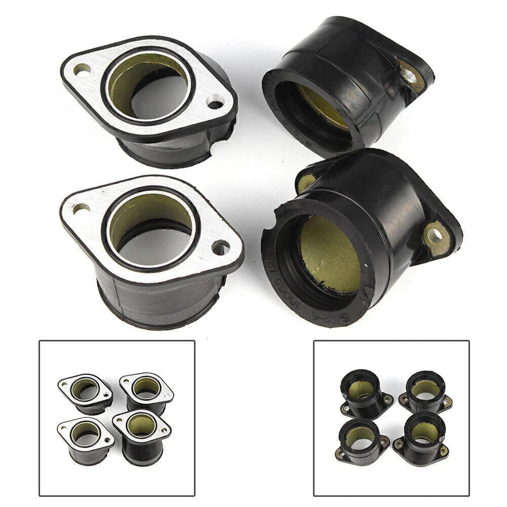 4 x Carburetor Intake Manifold Boot for Kawasaki ZR750 Zephyr (1991-1997)
