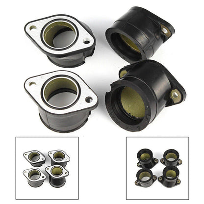 4 x Carburetor Intake Manifold Boot for Kawasaki ZR750 Zephyr (1991-1997)