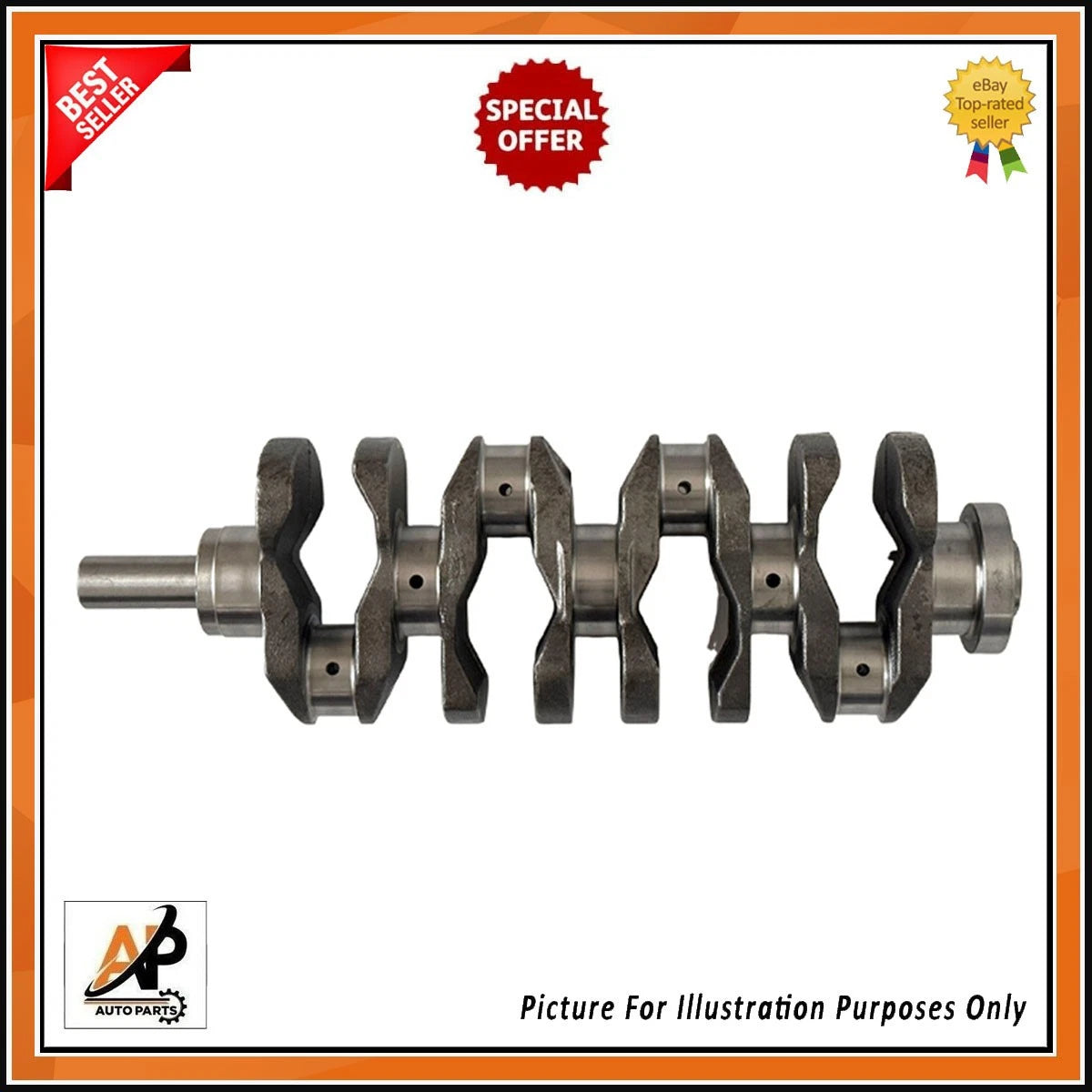 Crankshaft Replacement for Nissan NP300 Navara Pathfinder Cabstar YD25 (2000–2015)