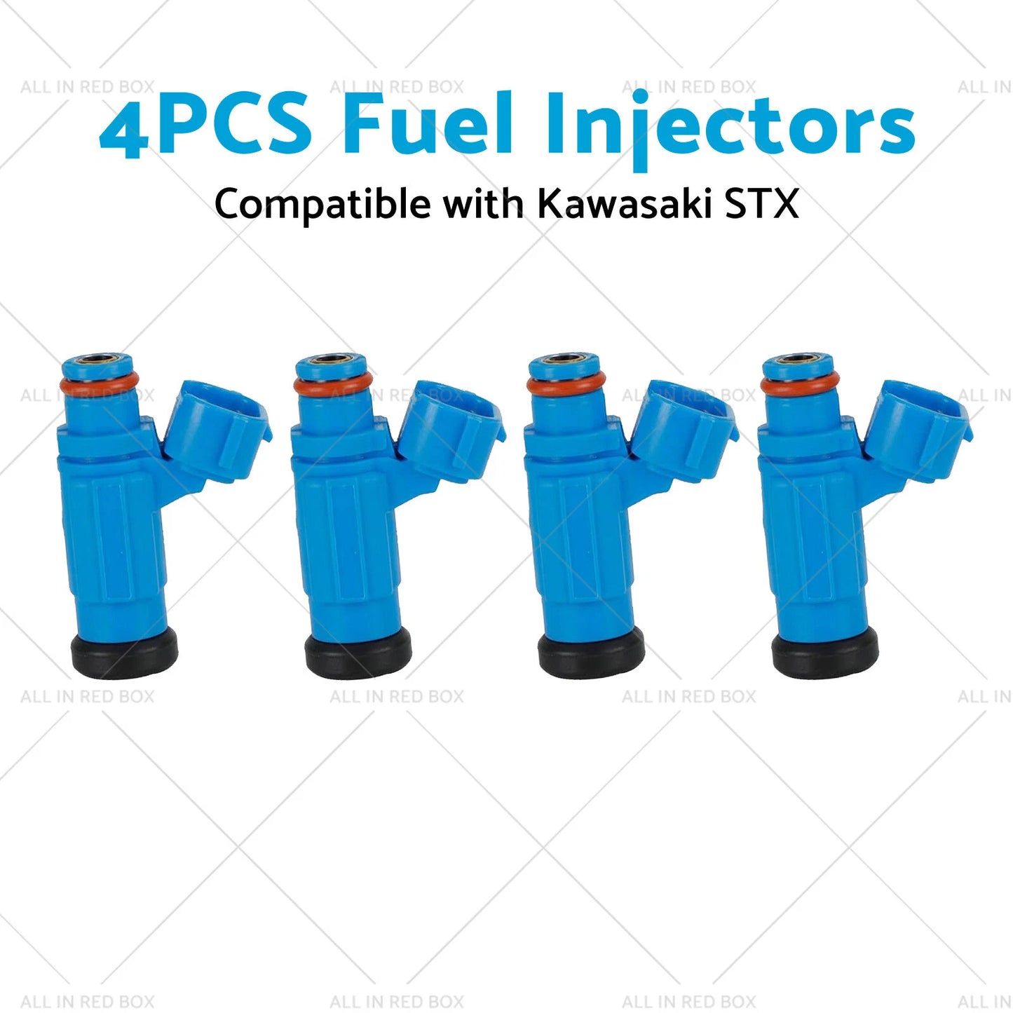 4 x Fuel Injectors for Kawasaki STX 12F, STX 15F (2003-2016)