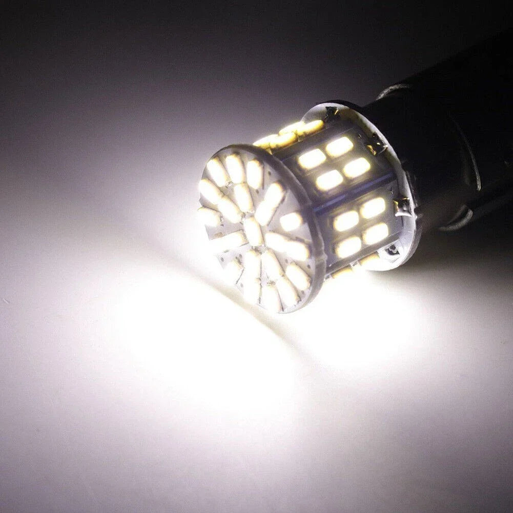 4 x 1156 LED White Turn Brake Tail Indicator Bulbs for Car (No Year Specified)