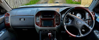 Non-Slip Dash Mat for Mitsubishi Pajero NM NP (2000-2006) Black Cover
