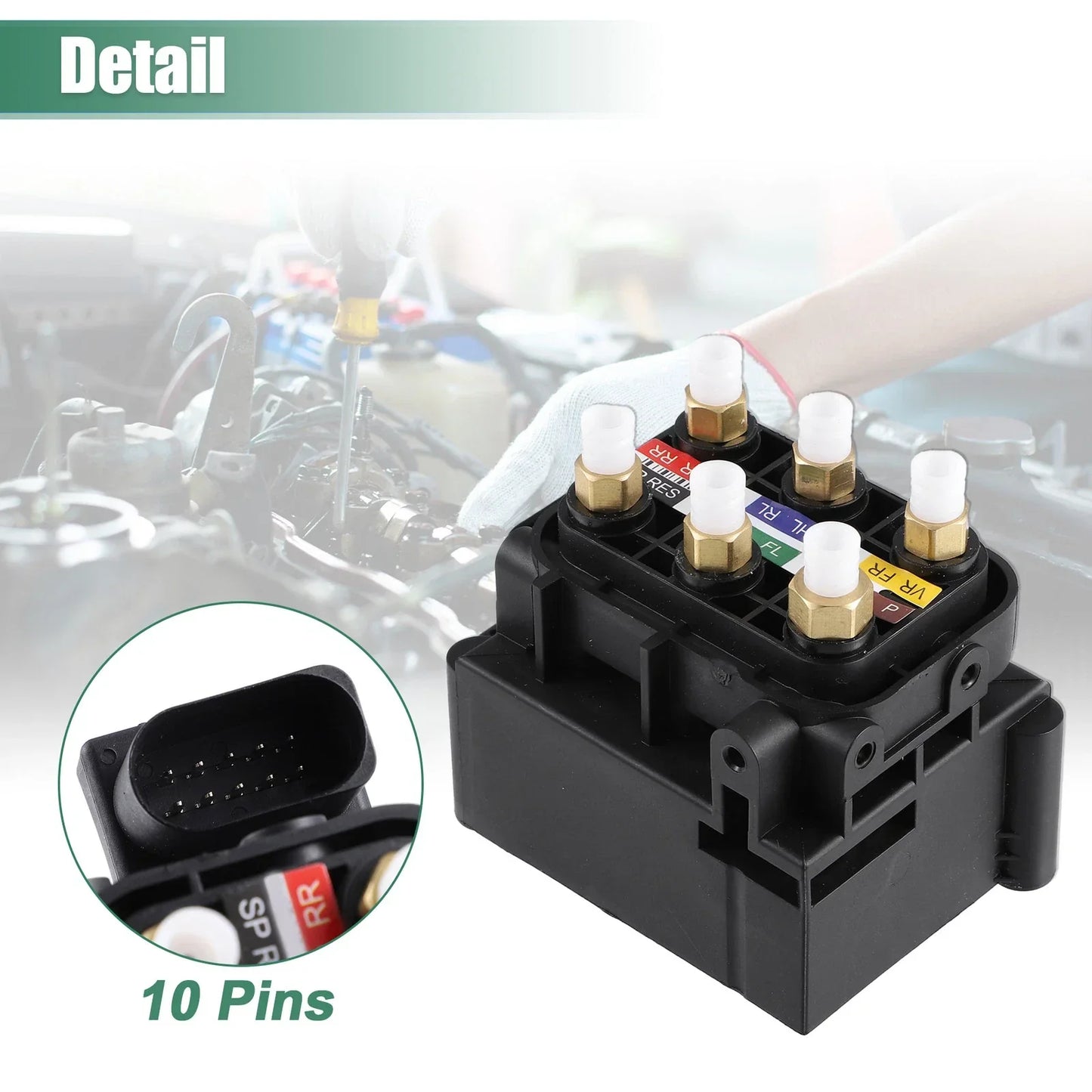 Air Suspension Valve Block for Mercedes Benz GL320 GL350 GL450 GLE350 (2007-2020)
