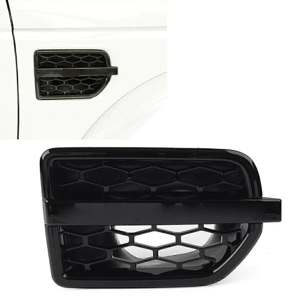 Black Right Front Grille Air Intake Vent for Land Rover LR4 (2010-2016)