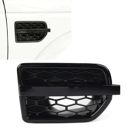 Black Right Front Grille Air Intake Vent for Land Rover LR4 (2010-2016)
