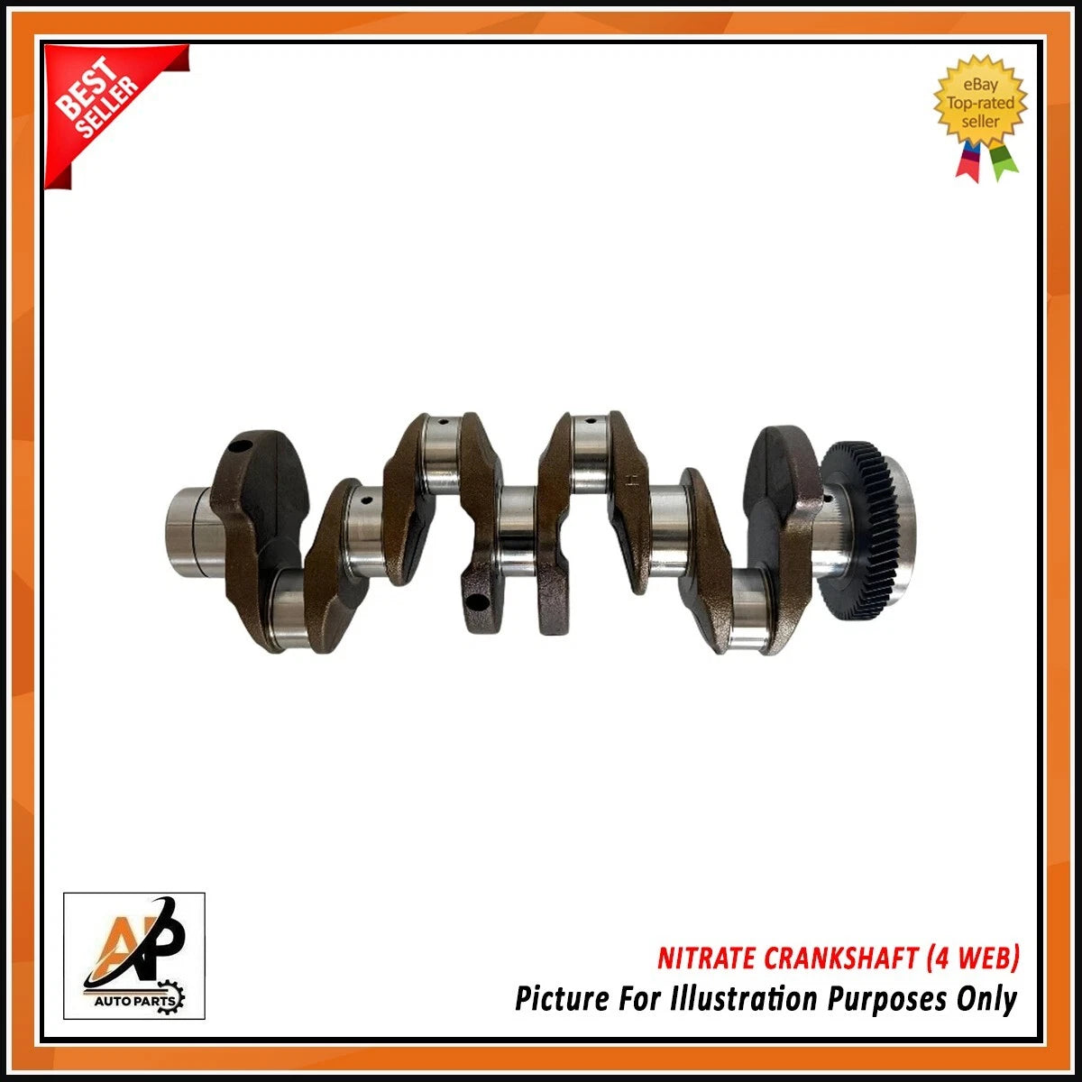 Crankshaft for Mercedes Sprinter 2.2 OM651 Diesel Engine (2008–2019)