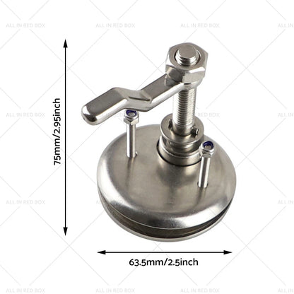 316 Stainless Steel Boat Cam Deck Door Latch Lock Hatch Pull Lift Ring