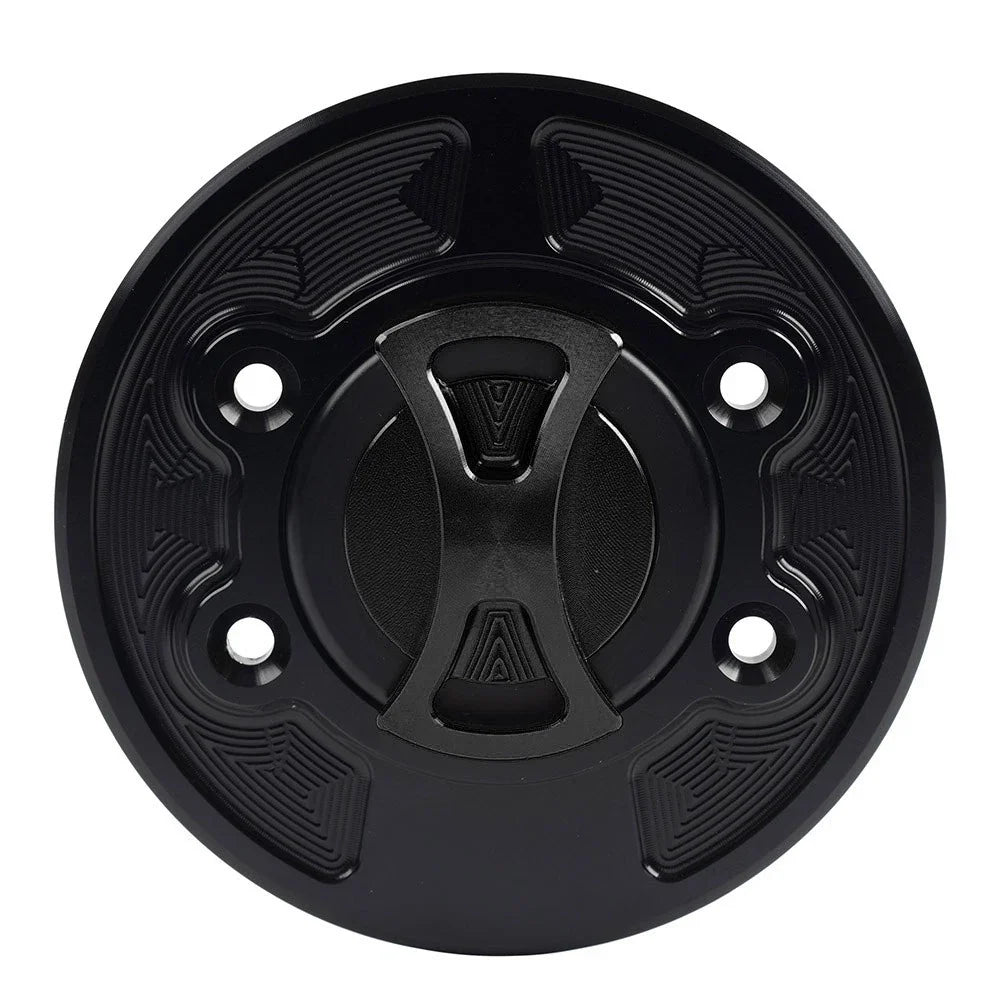 Black Fuel Gas Tank Cap Cover for BMW S1000RR, S1000R, HP2 SPORT (2010-2016)