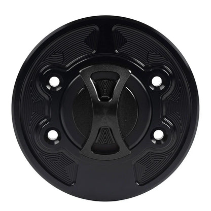 Black Fuel Gas Tank Cap Cover for BMW S1000RR, S1000R, HP2 SPORT (2010-2016)