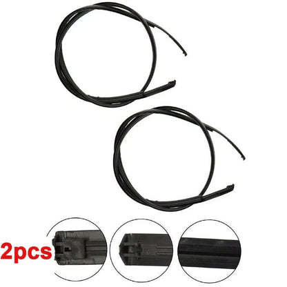Left & Right Side Roof Drip Moulding Trim for Toyota Yaris (2006-2016)