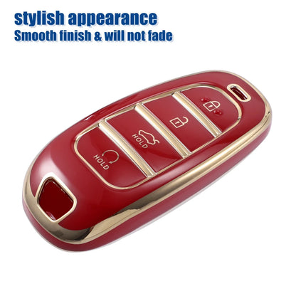 TPU 4 Button Keyless Entry Remote Fob Cover for Hyundai Tucson (2016-2023)