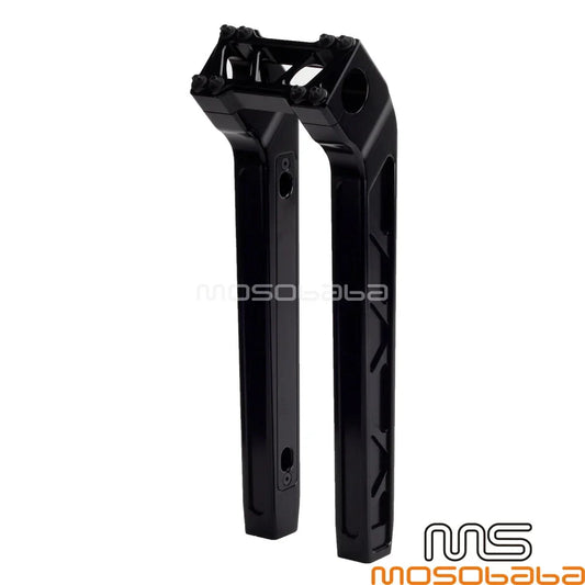14'' Black Handlebar Pullback Riser 1-1/8'' Clamp for Harley FLFB FLSL (2018-2022)