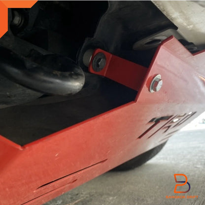 Steel Front Engine Cover Skid Plate for Toyota Hilux Fortuner 15-23